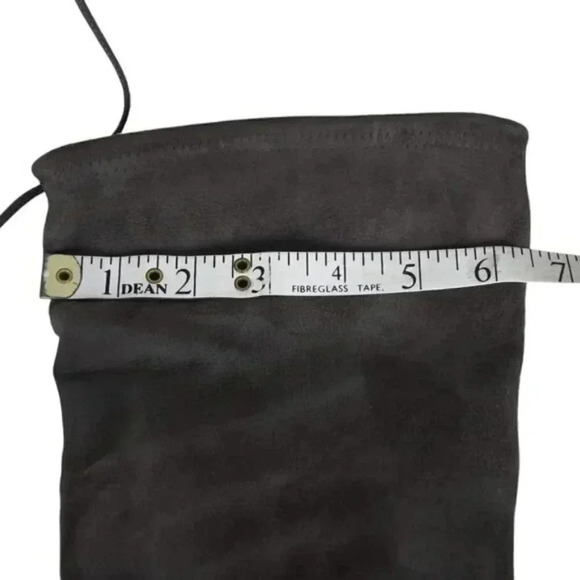 Stuart Weitzman Lowland Over the Knee Boots  Suede BrownTie Size 5 - Picture 6 of 12